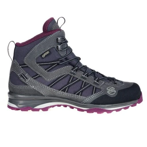 Hanwag BELORADO II MID LADY GTX Frauen - Hikingstiefel Asphalt/dark Garnet -Hanwagz Verkaufsladen 300031003 a belorado ii mid gtx hanwag 1