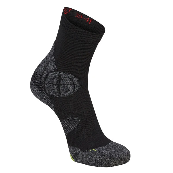 Hanwag HIKE SOCKE Unisex - Wandersocken Asphalt/green 1 Hanwag HIKE SOCKE Unisex - Wandersocken Asphalt/green