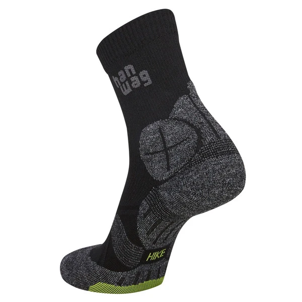 Hanwag HIKE SOCKE Unisex - Wandersocken Asphalt/green 2 Hanwag HIKE SOCKE Unisex - Wandersocken Asphalt/green – Bild 2