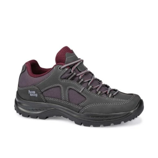 Hanwag GRITSTONE II LADY LL Frauen - Wanderschuhe Asphalt/dark Garnet -Hanwagz Verkaufsladen 5637830561 a gritstone ii lady ll hanwag 24